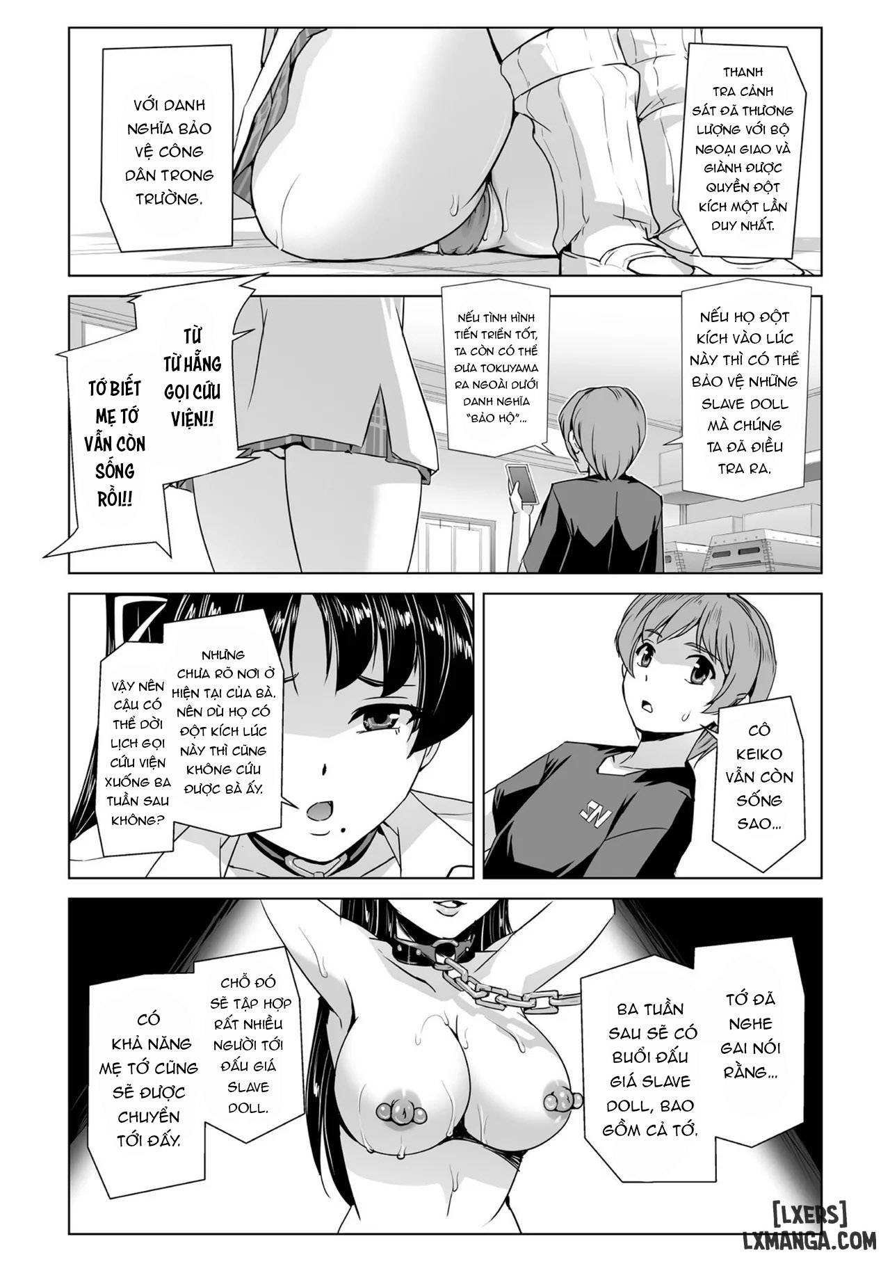 Bắt giữ nữ điều tra viên xinh đẹp Sakura Kamishiro - Trang 8