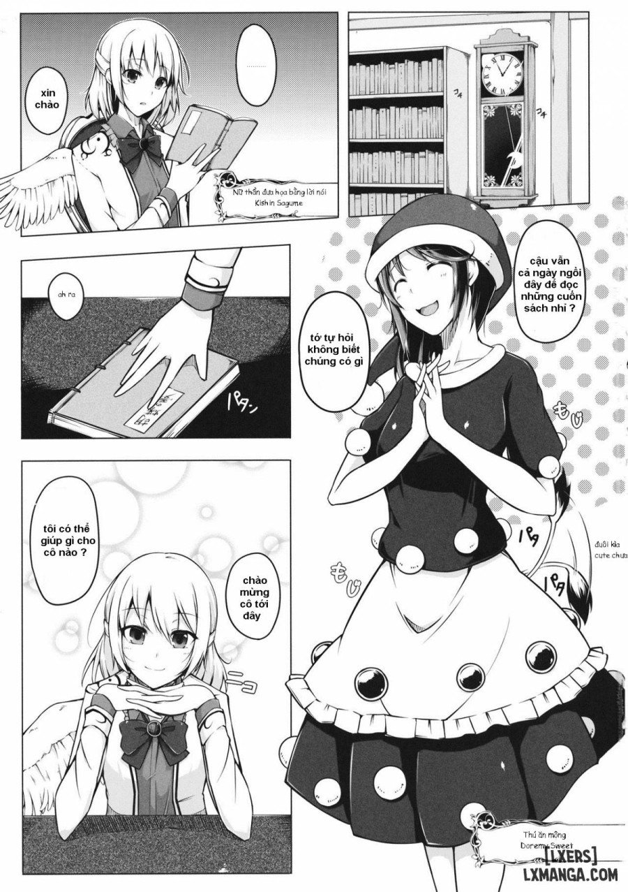 Doremy-san no Chikubi o Sagume-sama ga Suidasu Hon - Trang 2