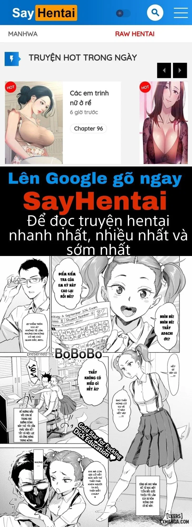 Đừng dừng lại mà, Adachi-Sensei - Trang 1