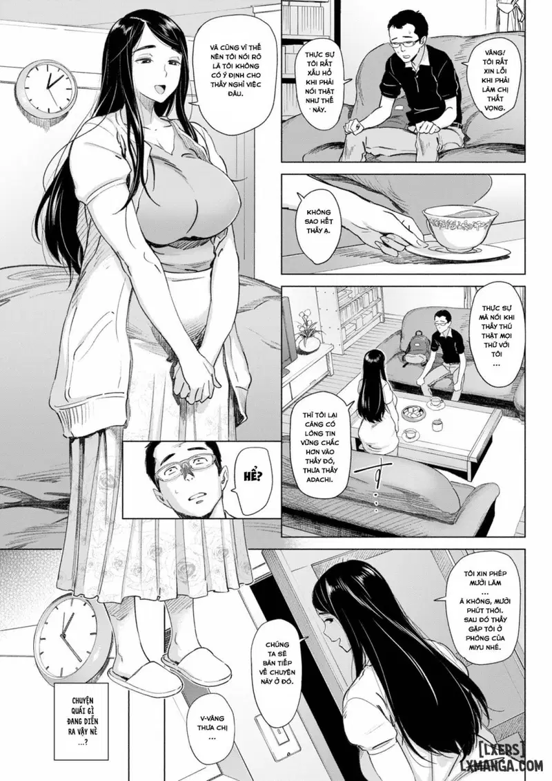 Đừng dừng lại mà, Adachi-Sensei - Trang 3