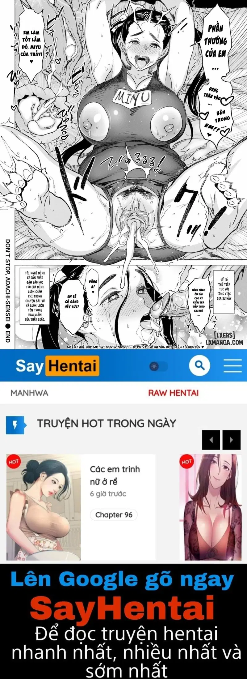 Đừng dừng lại mà, Adachi-Sensei - Trang 20