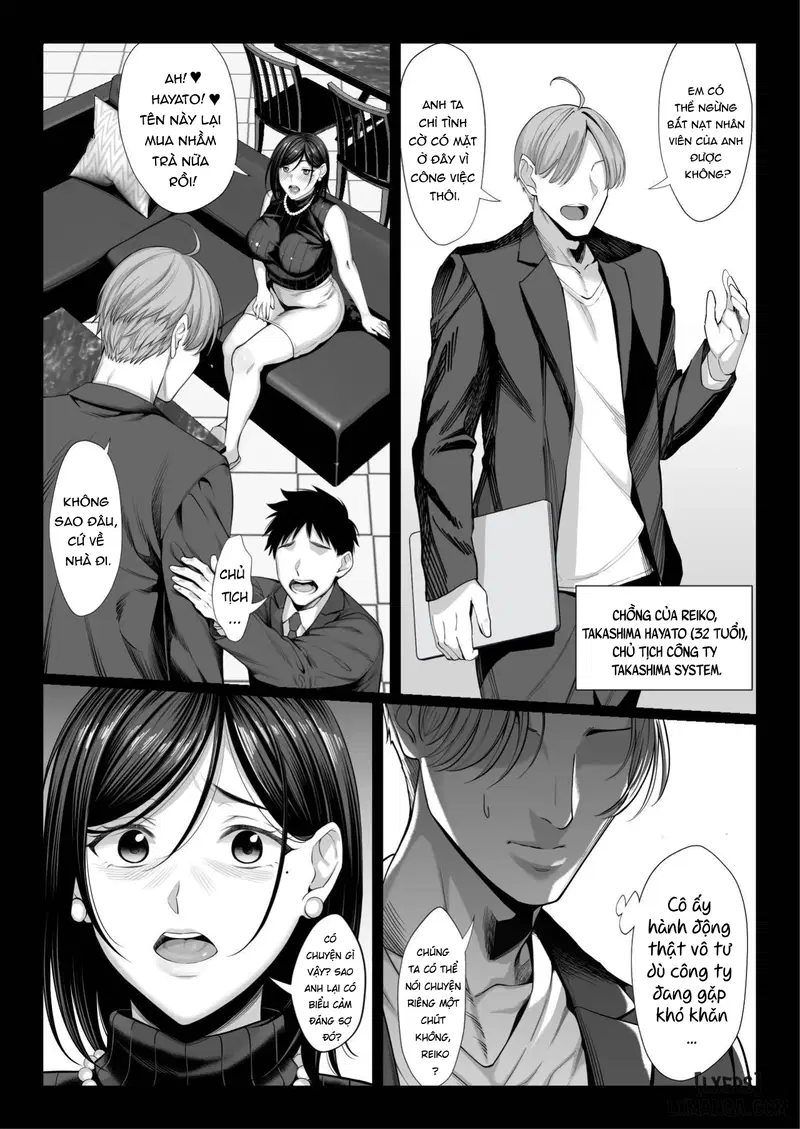 Con đĩ giàu có kiêu ngạo Glam-Wife bị dạy cho một bài học với ông già bẩn thỉu - Trang 4