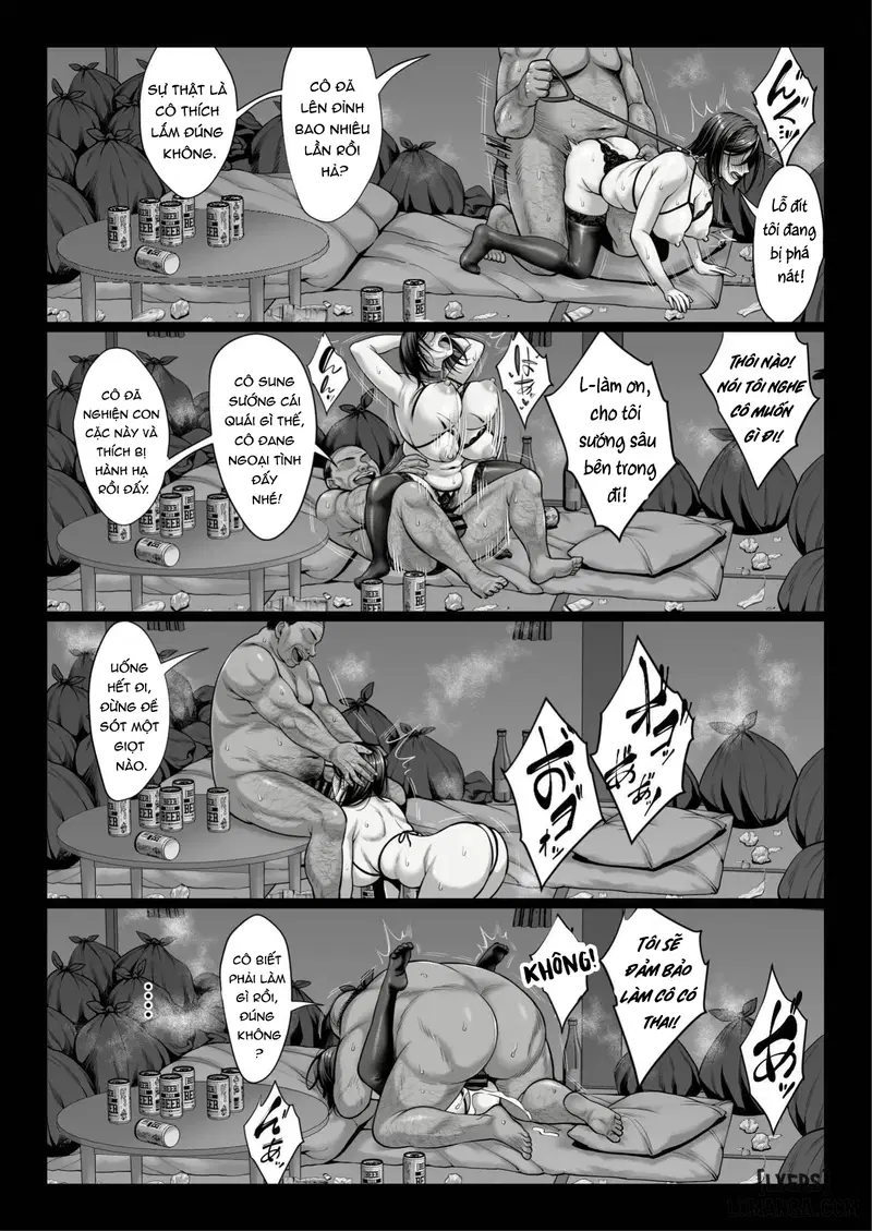 Con đĩ giàu có kiêu ngạo Glam-Wife bị dạy cho một bài học với ông già bẩn thỉu - Trang 20