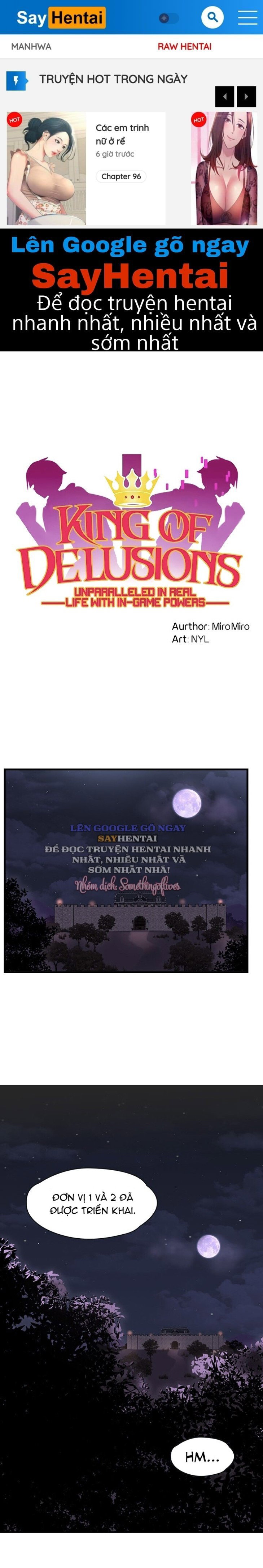 Đế Vương Ảo Tưởng - Trang 1