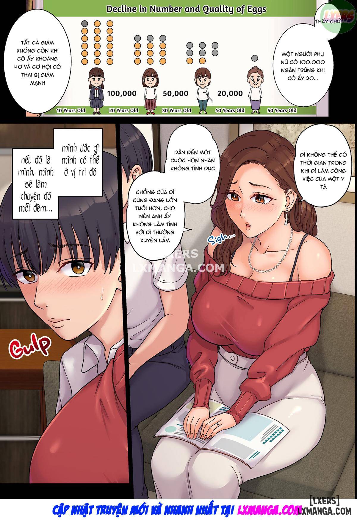 Việc Thụ Thai Của Reiko - Tôi Đã Trở Thành Nguồn Cung Cấp Tinh Dịch- Truyện Màu - Trang 9