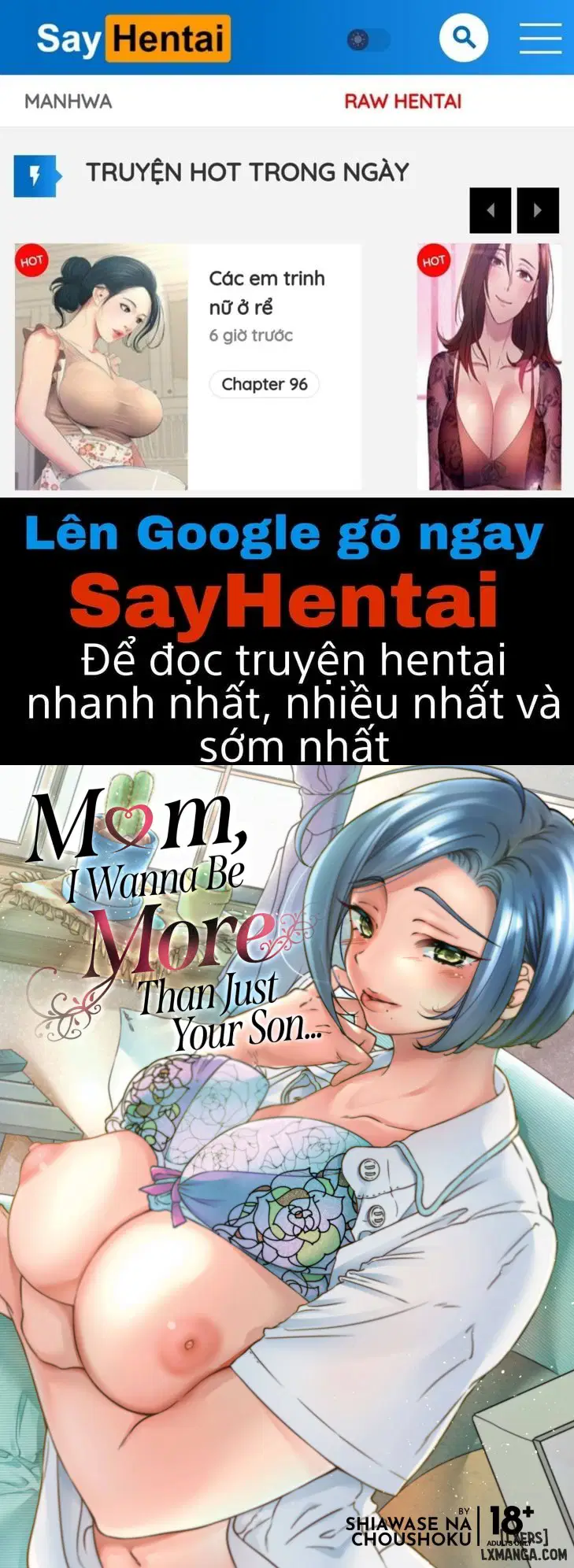 Con muốn hơn cả là con trai với - Trang 1