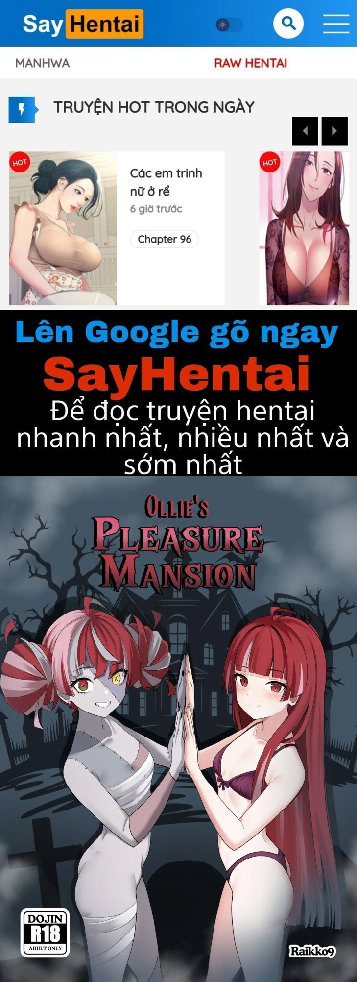 Vinh thự tận hưởng của Ollie - Trang 1