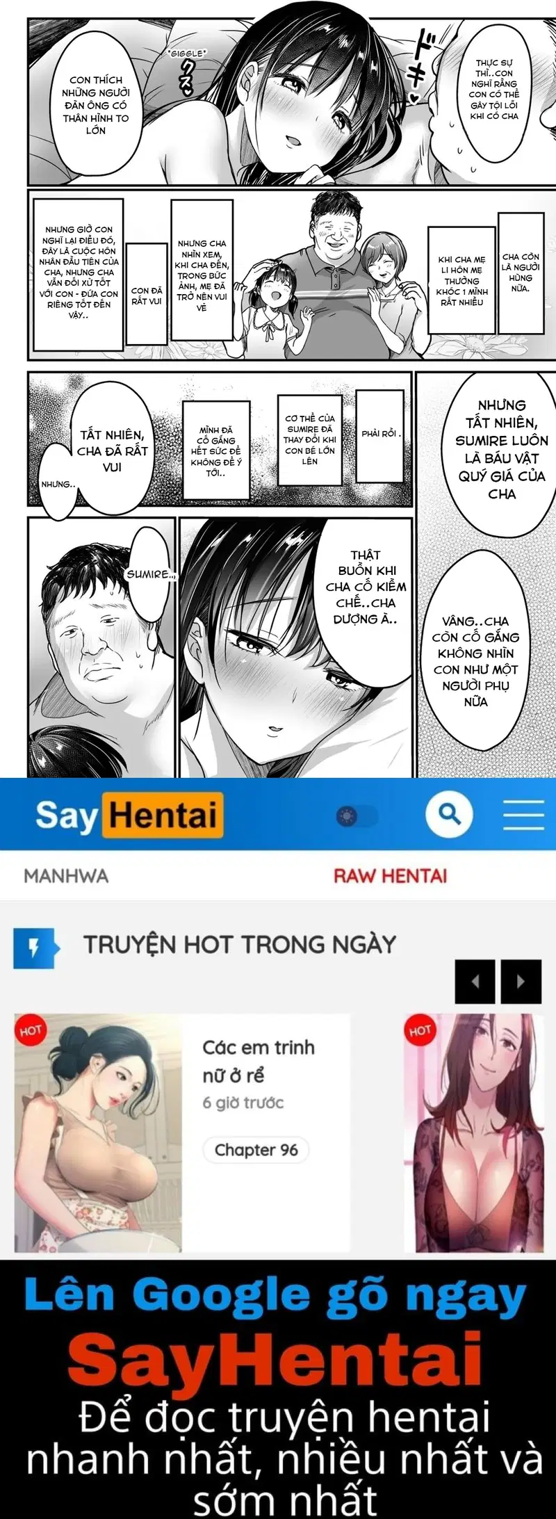 Tôi liên tục thụ tinh cho con gái riêng của vợ - Trang 20