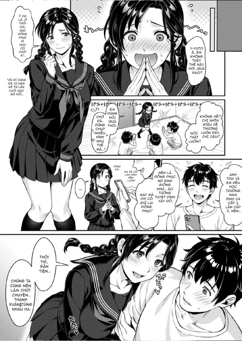 Nee-san, Nani Kite mo Niaimasu ne -Miboujin no Gishi to Ore no Midara na Hibi - Trang 14