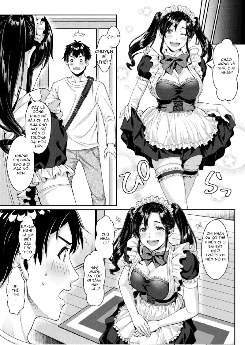 Nee-san, Nani Kite mo Niaimasu ne -Miboujin no Gishi to Ore no Midara na Hibi - Trang 17