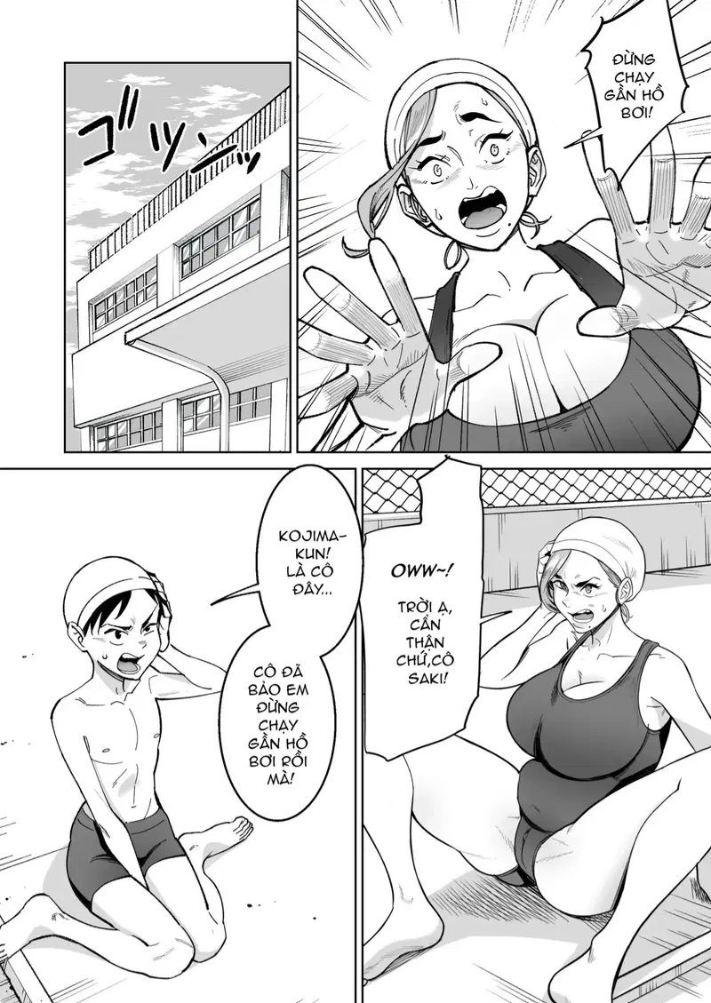 Hoán đổi với giáo viên tại bể bơi. - Trang 3