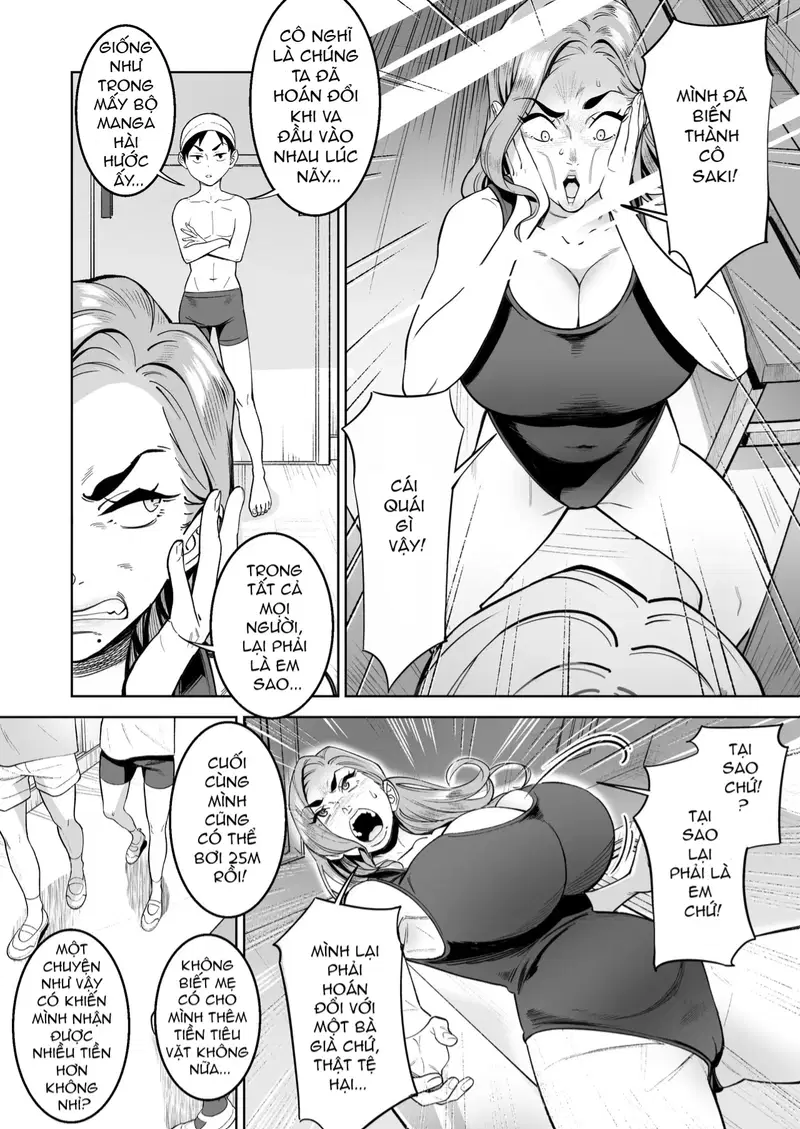 Hoán đổi với giáo viên tại bể bơi. - Trang 7