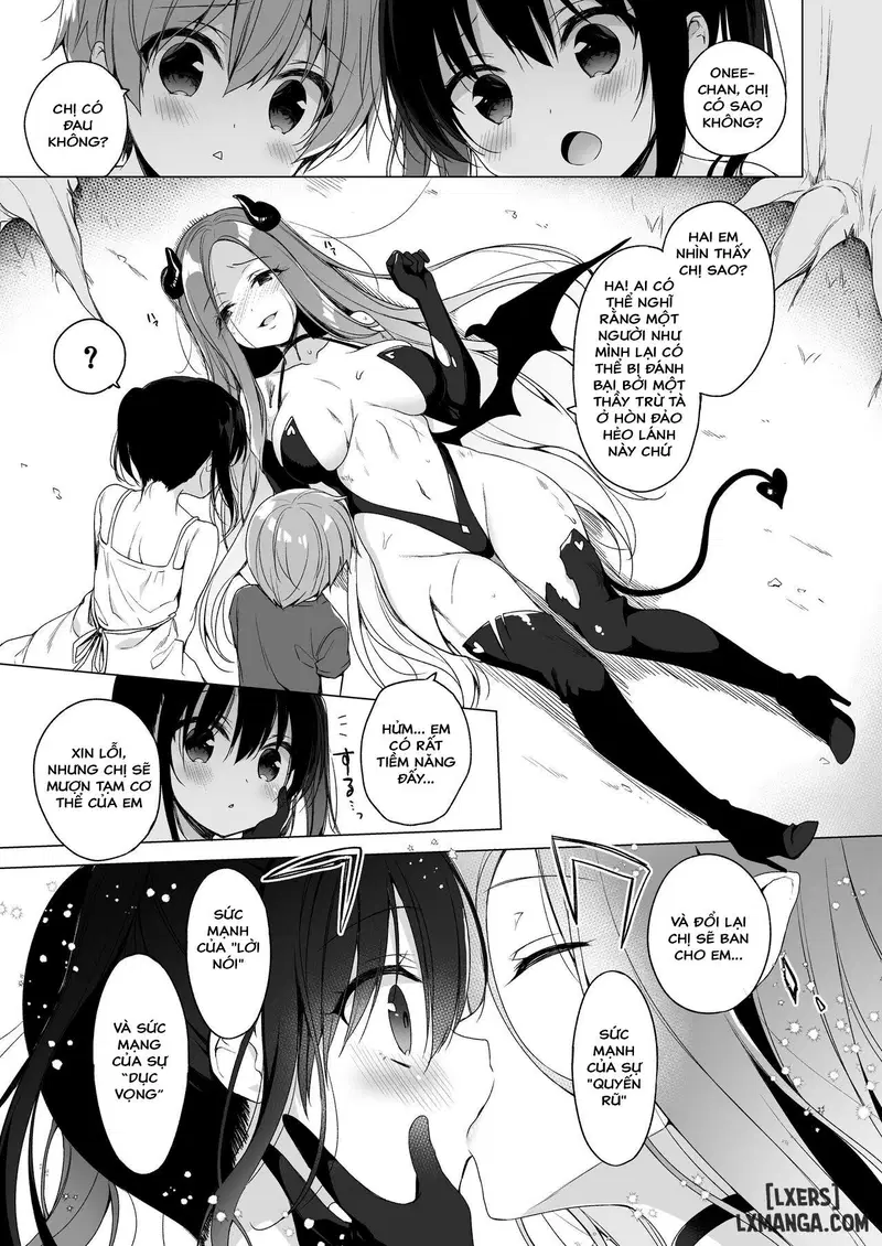 [23 4do (Ichiri)] Succubus-kei Onee-chan wa Misetagari Succubus-type is an Exhibitionist [Vietnamese] [CHUNG TOI YEU GAI ANIEM TRANSLATION] [Digital] - Trang 6