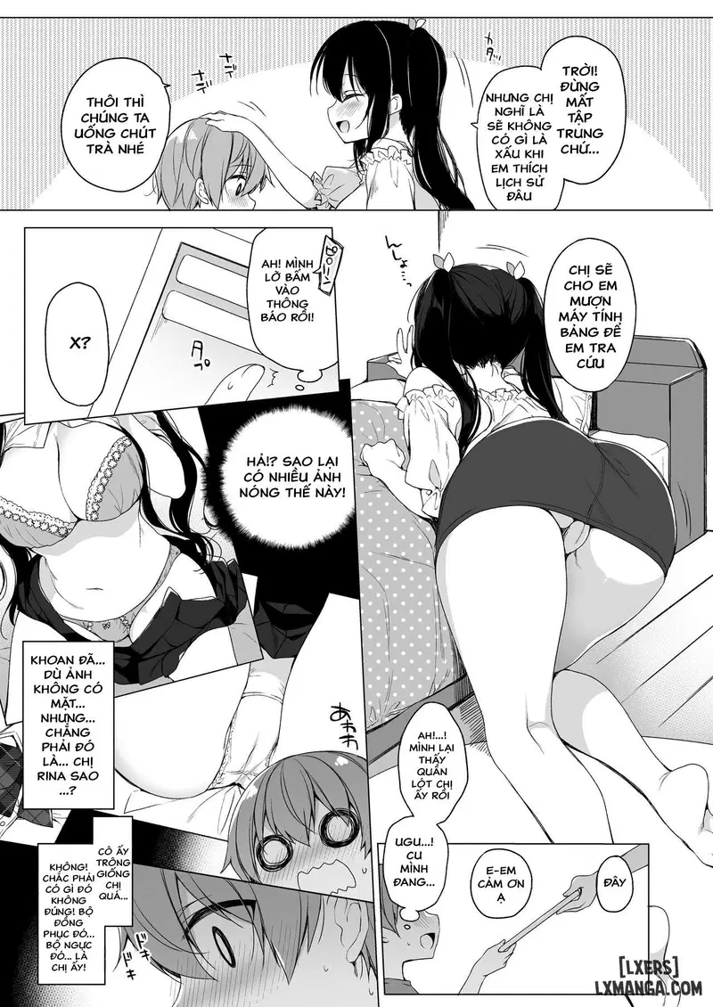[23 4do (Ichiri)] Succubus-kei Onee-chan wa Misetagari Succubus-type is an Exhibitionist [Vietnamese] [CHUNG TOI YEU GAI ANIEM TRANSLATION] [Digital] - Trang 8