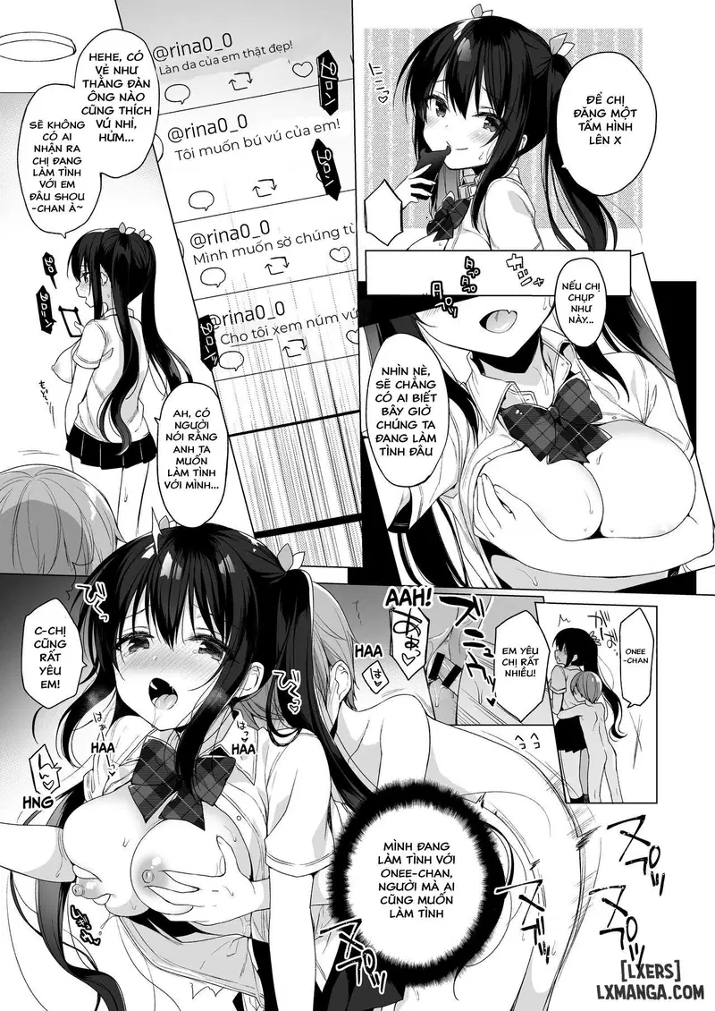 [23 4do (Ichiri)] Succubus-kei Onee-chan wa Misetagari Succubus-type is an Exhibitionist [Vietnamese] [CHUNG TOI YEU GAI ANIEM TRANSLATION] [Digital] - Trang 22