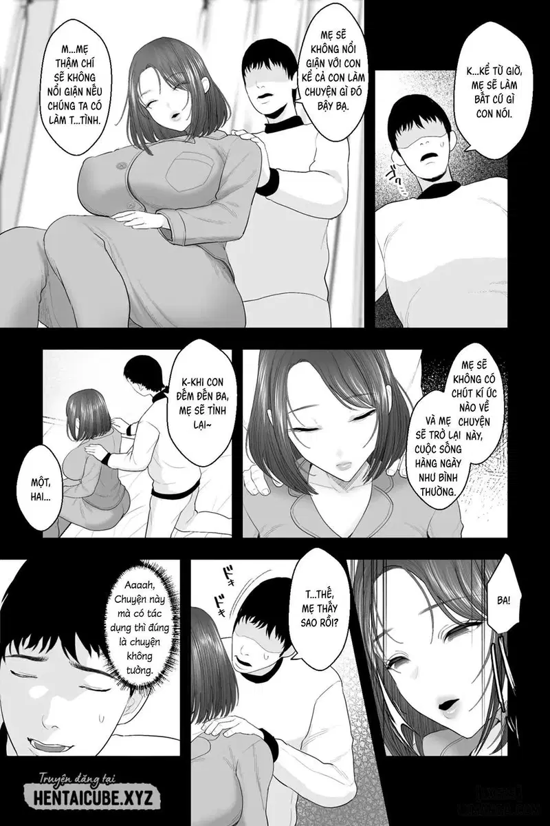 Tennen Kaa-san ga Ero Kawai Sugiru node, Saimin Onaho Sex Shitatta - Trang 9