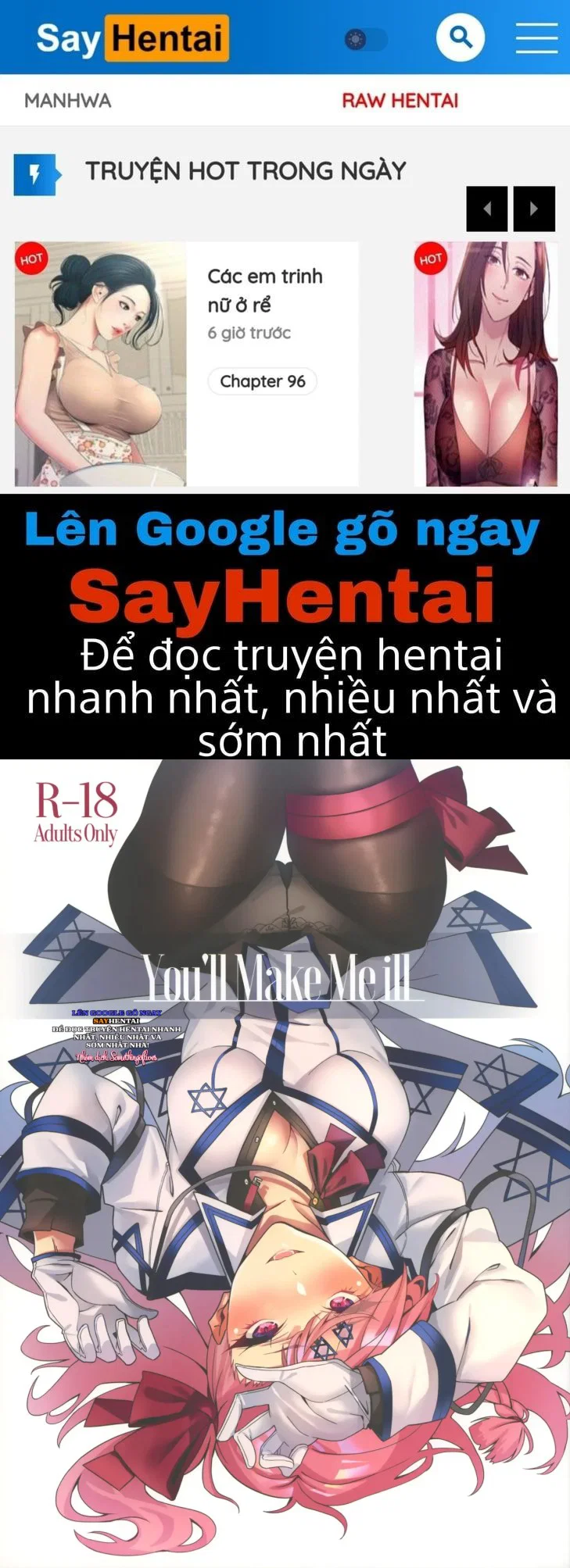 Ngài sẽ khiến em phát điên mất. - Trang 1