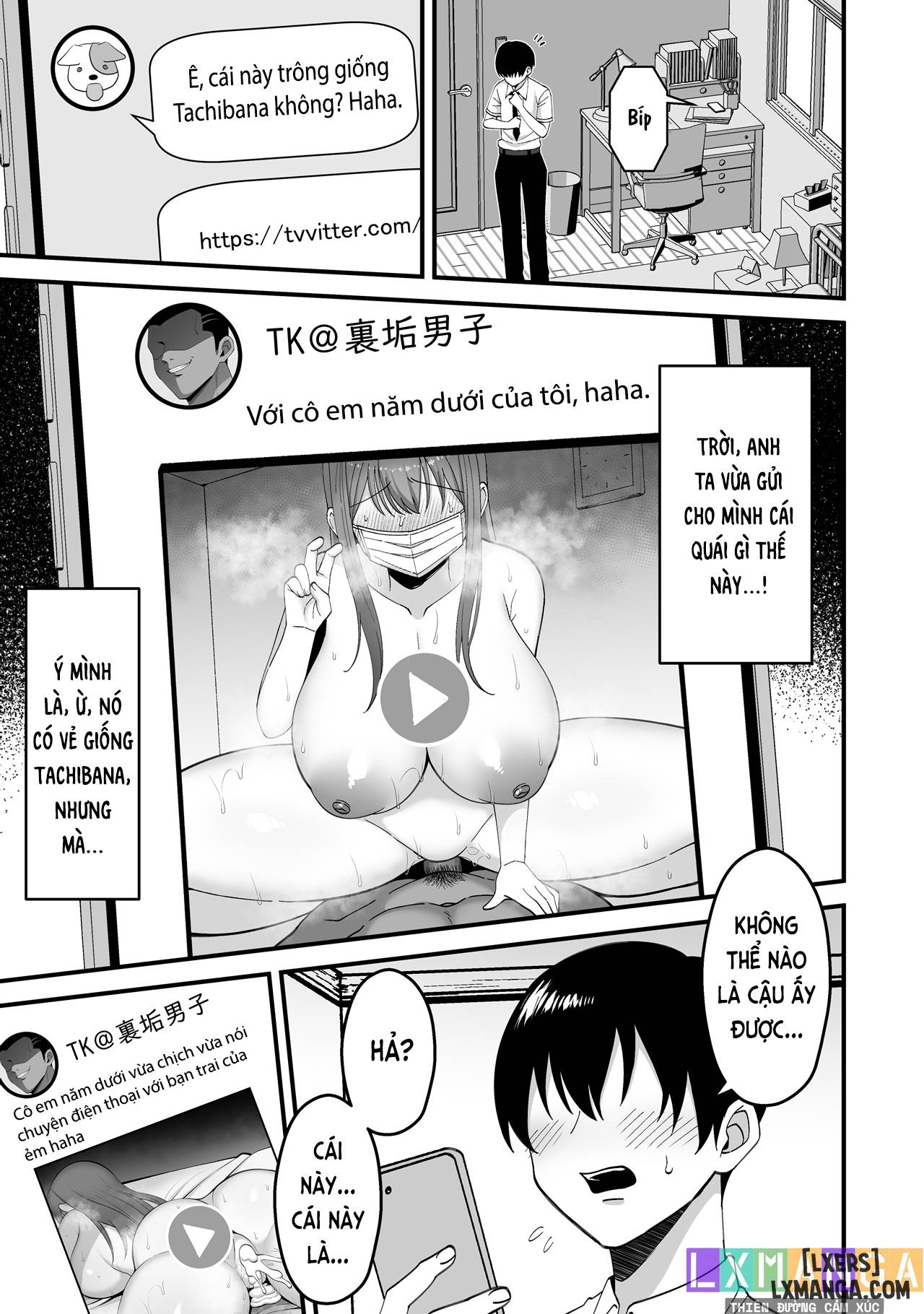 Suieibu no Kanojo ga Netorarete Charao no Kyokon ni Ochiru made - Trang 5