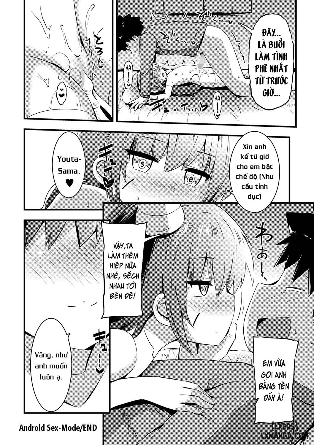 \Bé Android dâm đãng - Trang 20