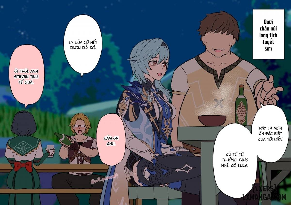 Ninmu Owari no Eula ni Osake o Nomasete Warui Koto o Suru Hanashi-Truyện Màu - Trang 1