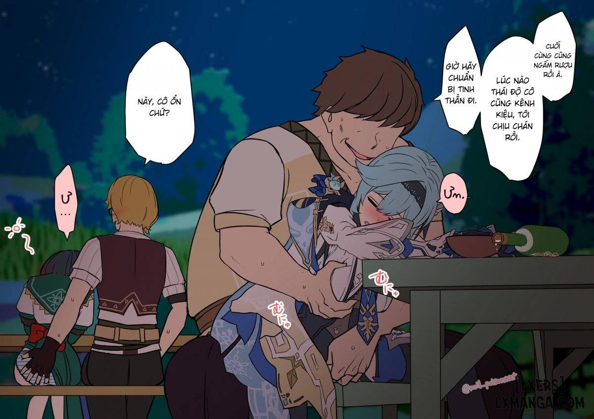 Ninmu Owari no Eula ni Osake o Nomasete Warui Koto o Suru Hanashi-Truyện Màu - Trang 2