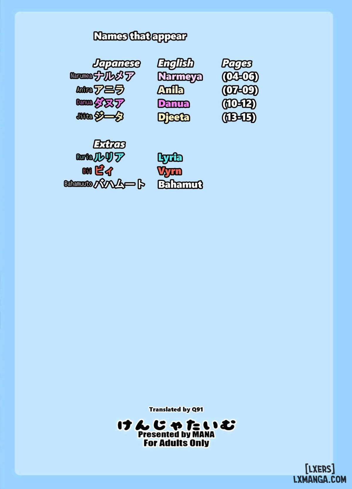 Gentle Blue Fantasy- Truyện Màu - Trang 19