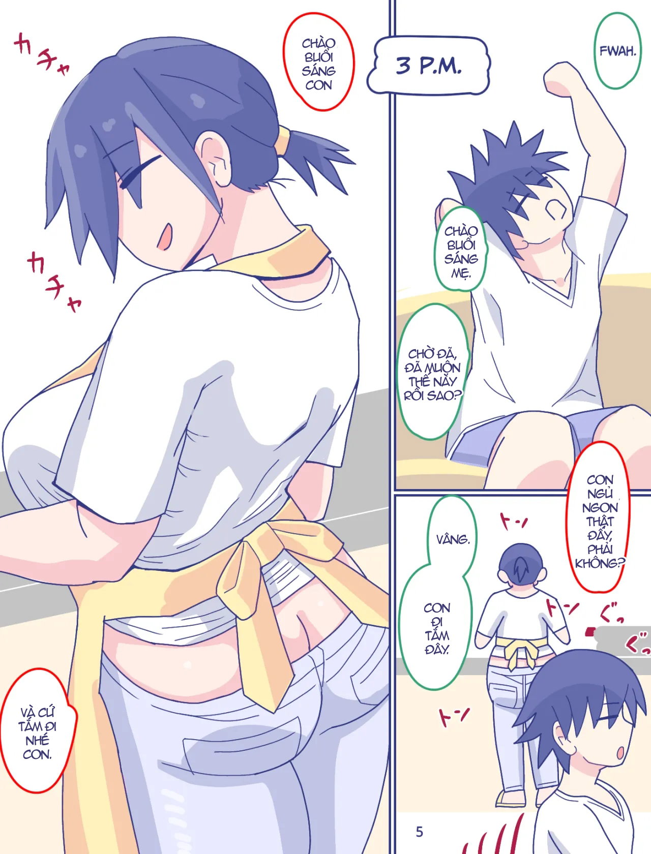 Mẹ và Chiếc Quần Lót Sọc của Ký Ức tôi 2 - Trang 6