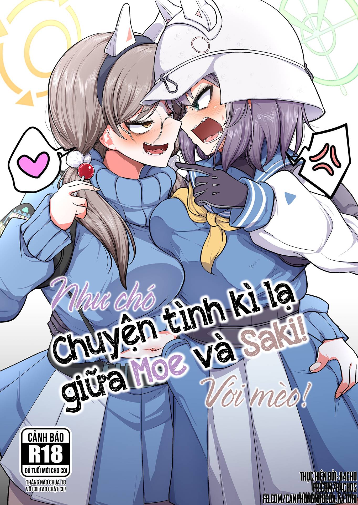 Chuyện tình kì lạ giữa Moe và Saki! (như chó với mèo!) - Trang 2