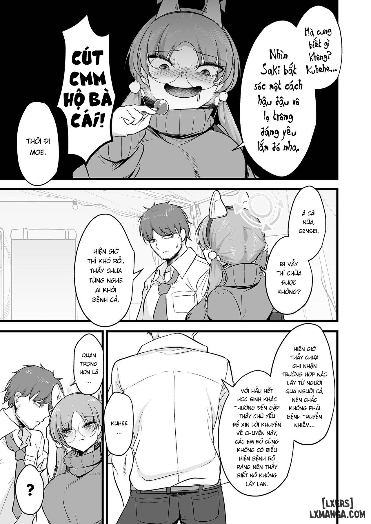 Chuyện tình kì lạ giữa Moe và Saki! (như chó với mèo!) - Trang 7