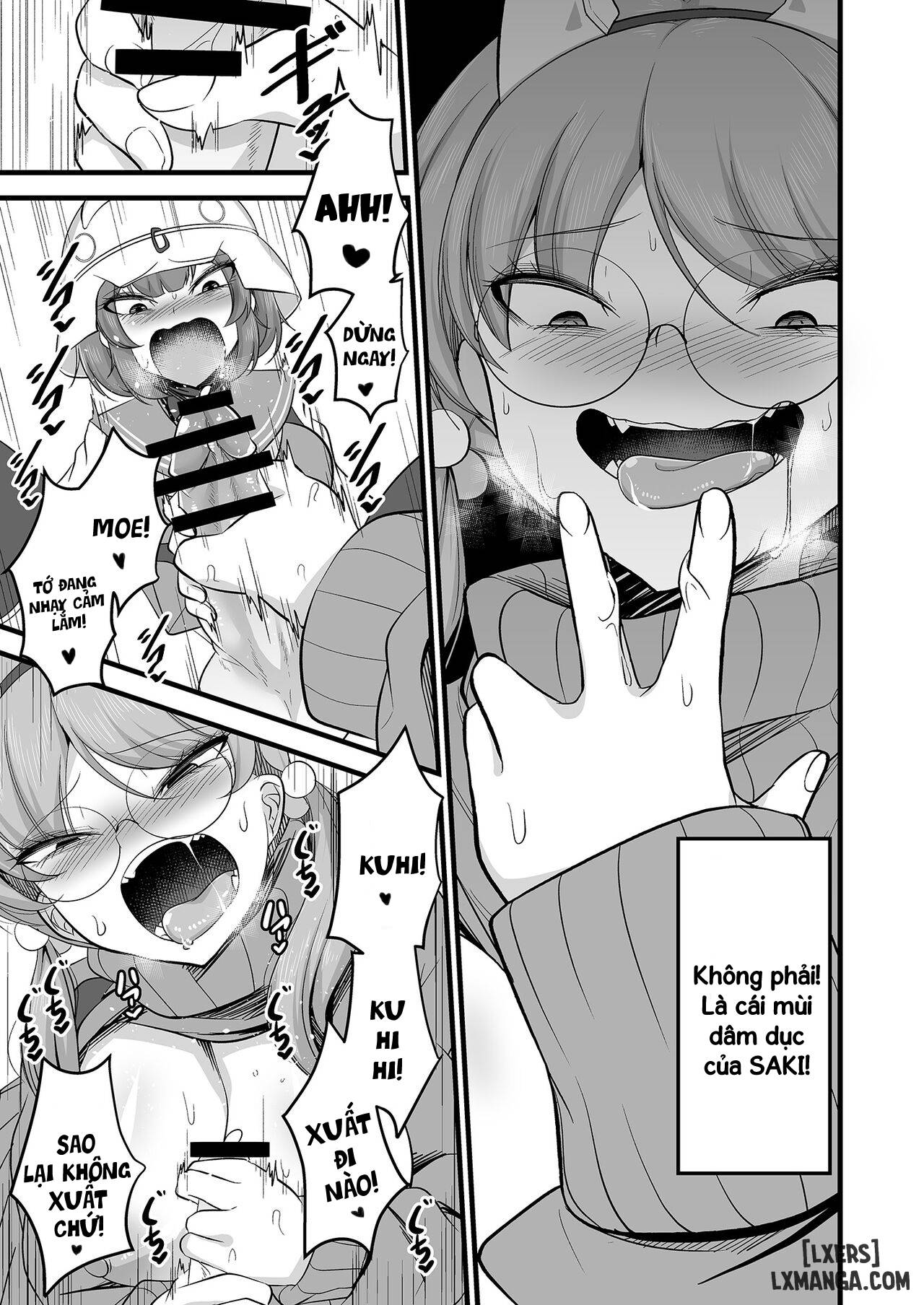 Chuyện tình kì lạ giữa Moe và Saki! (như chó với mèo!) - Trang 13
