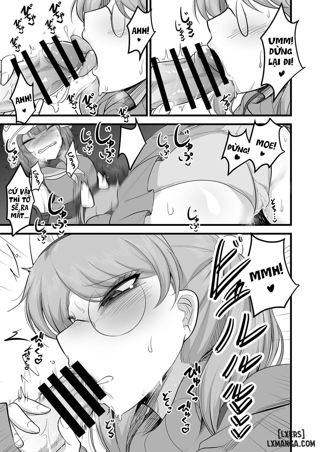 Chuyện tình kì lạ giữa Moe và Saki! (như chó với mèo!) - Trang 15