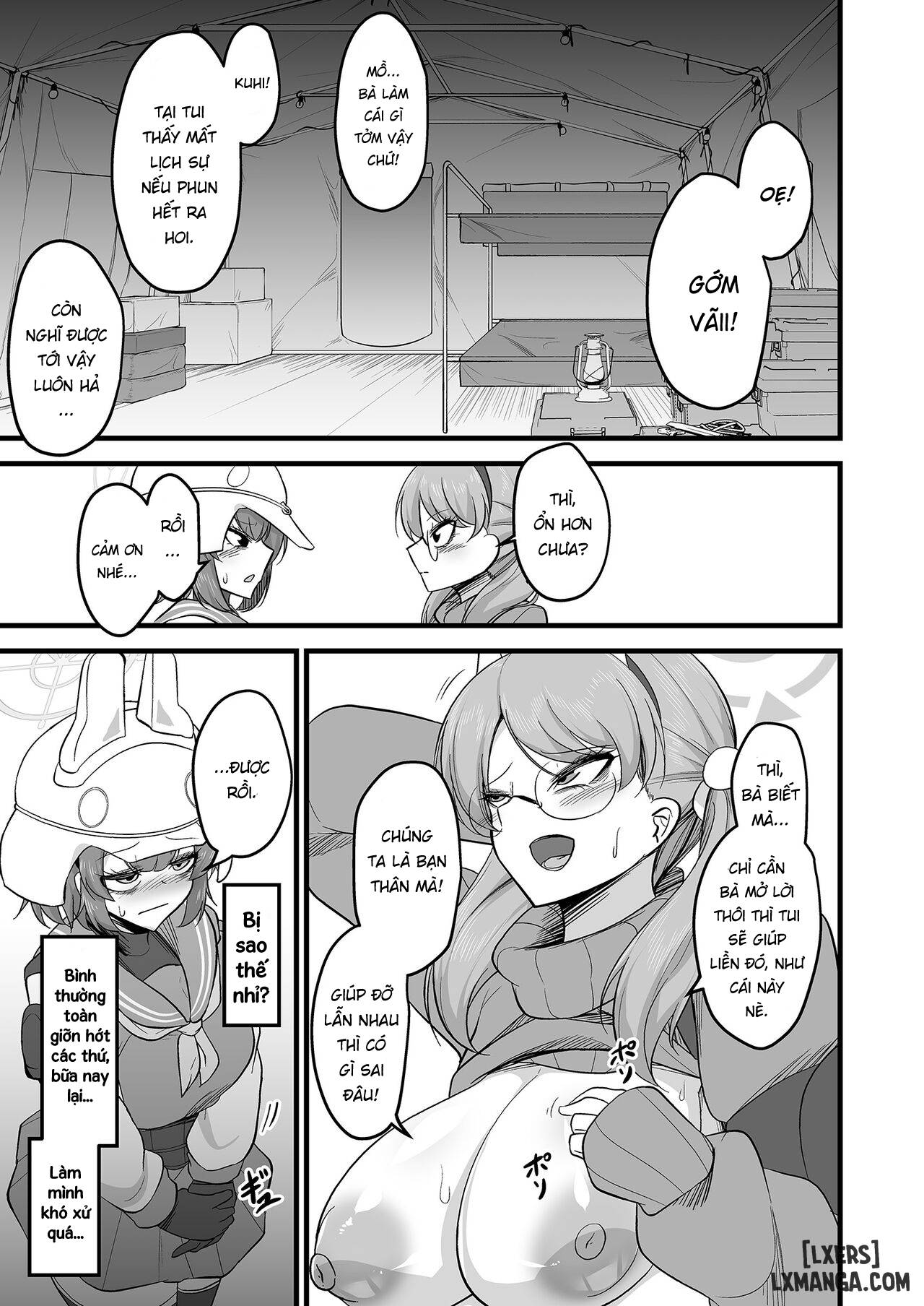 Chuyện tình kì lạ giữa Moe và Saki! (như chó với mèo!) - Trang 17