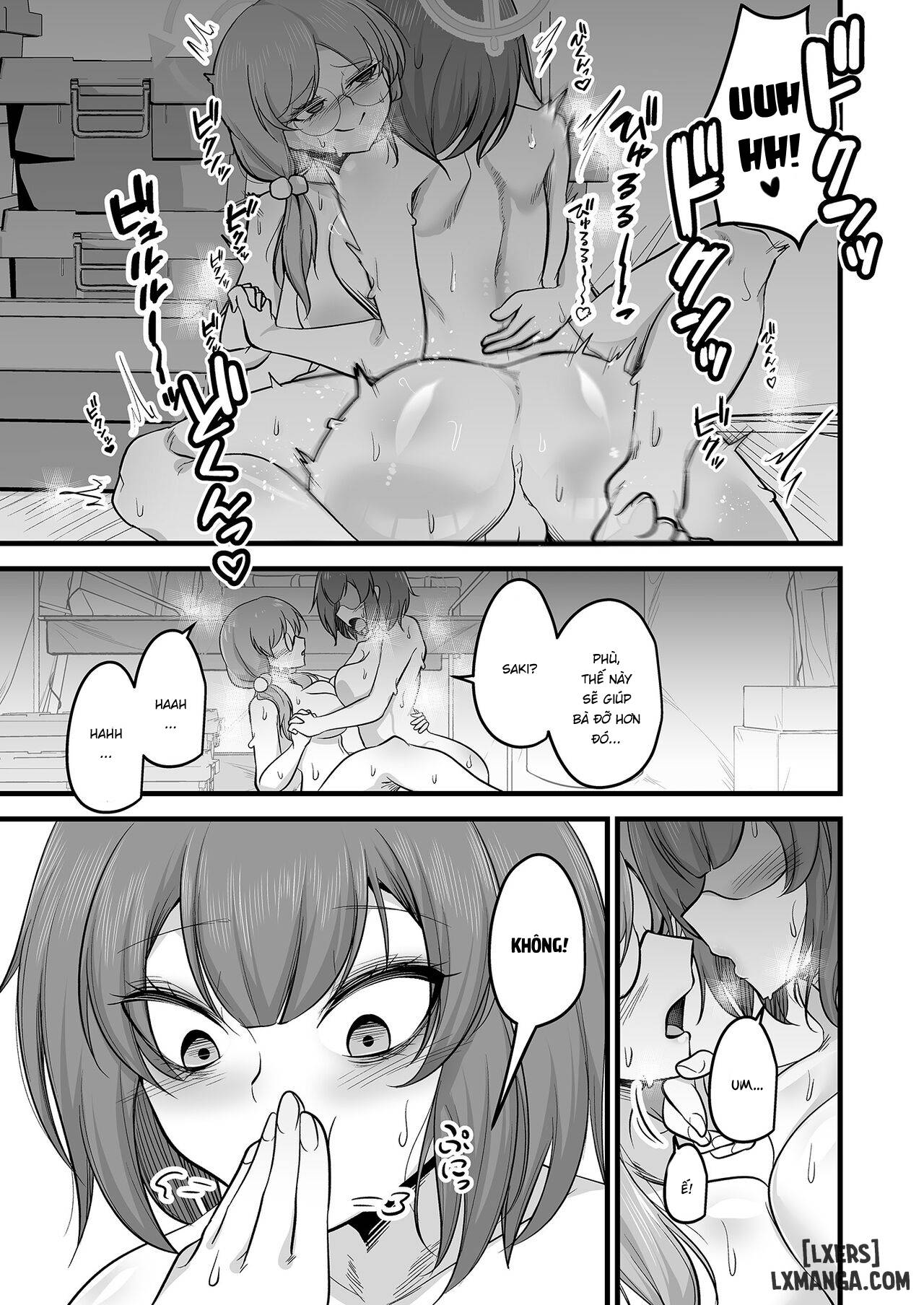 Chuyện tình kì lạ giữa Moe và Saki! (như chó với mèo!) - Trang 25