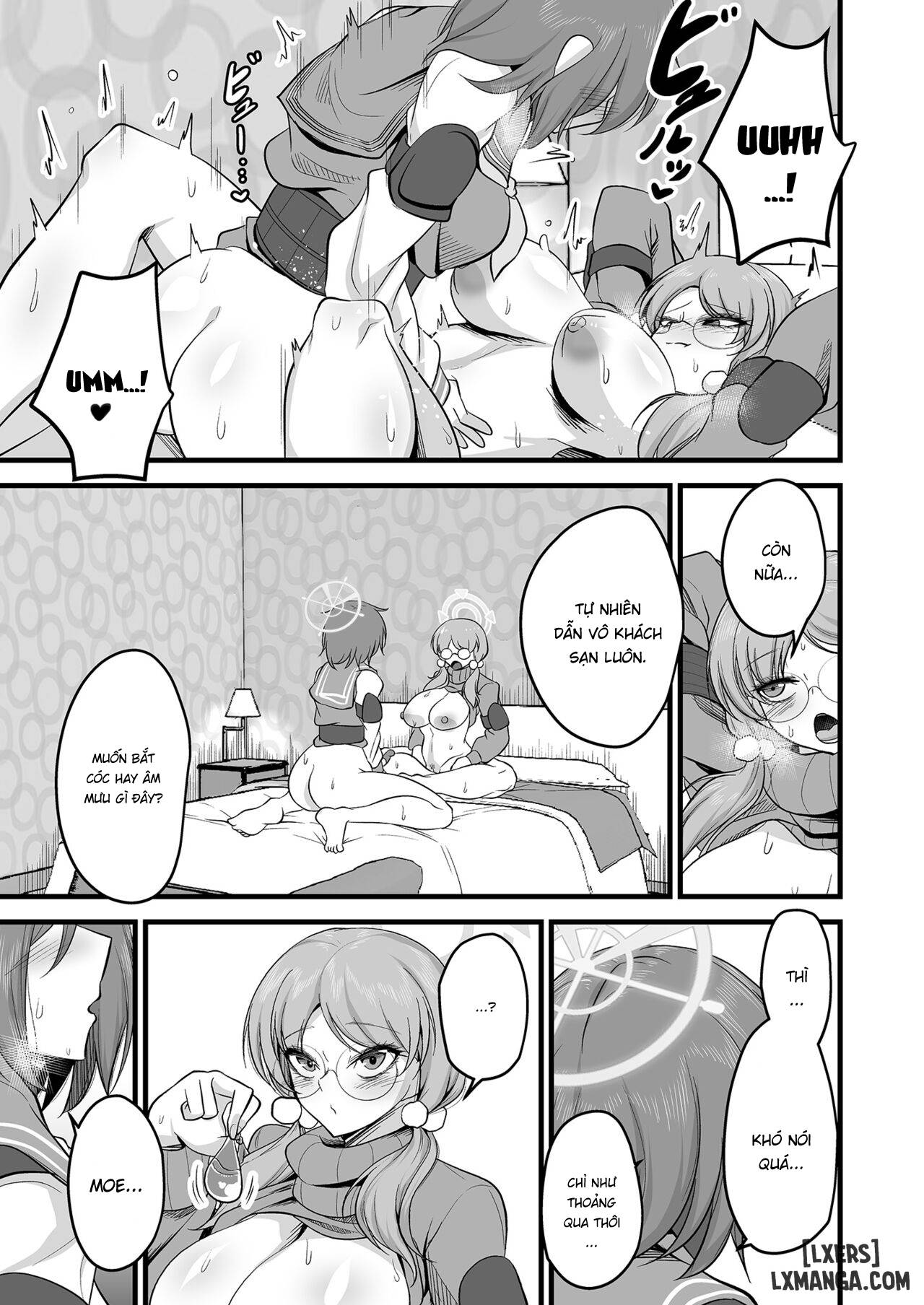 Chuyện tình kì lạ giữa Moe và Saki! (như chó với mèo!) - Trang 7