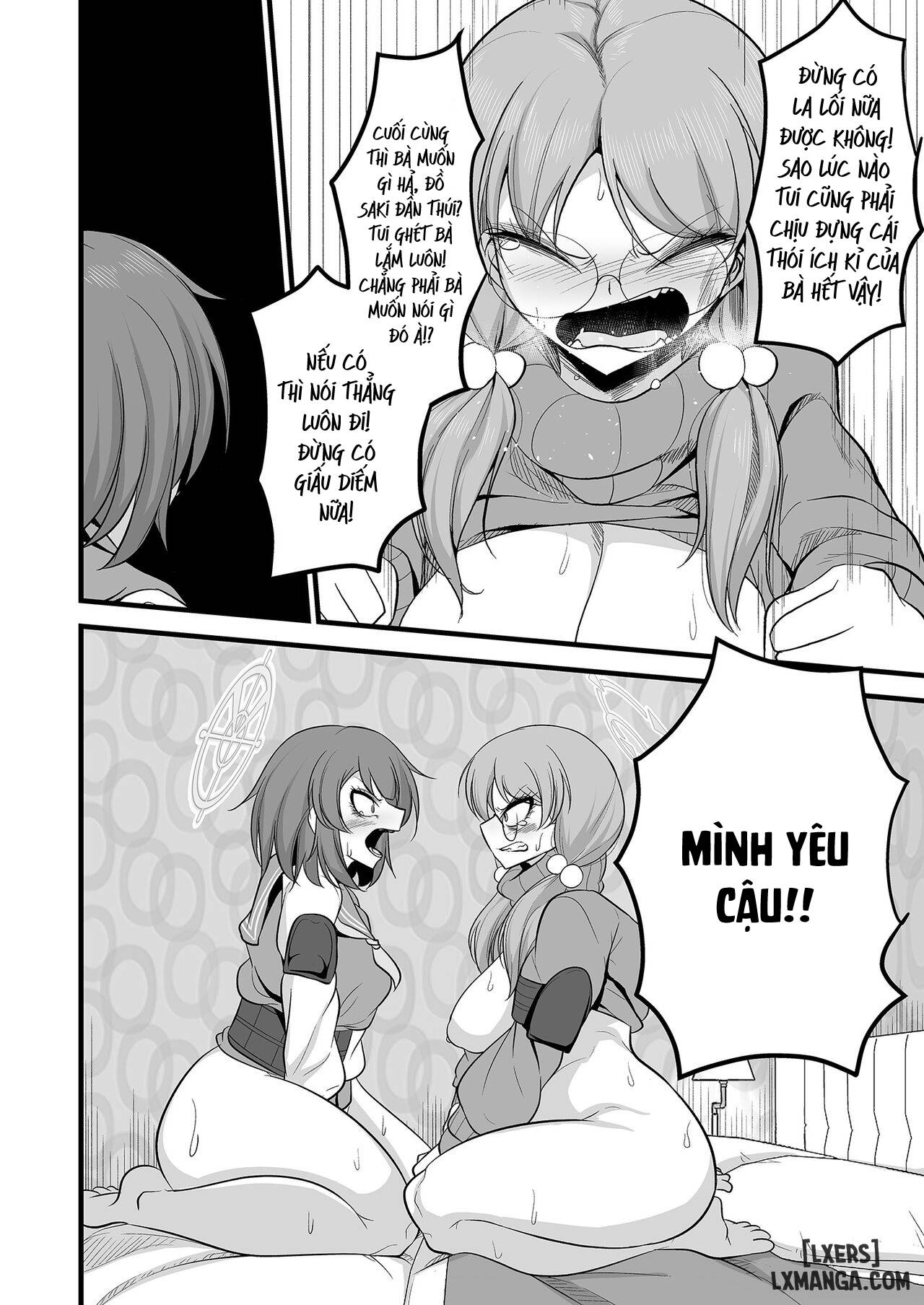 Chuyện tình kì lạ giữa Moe và Saki! (như chó với mèo!) - Trang 10