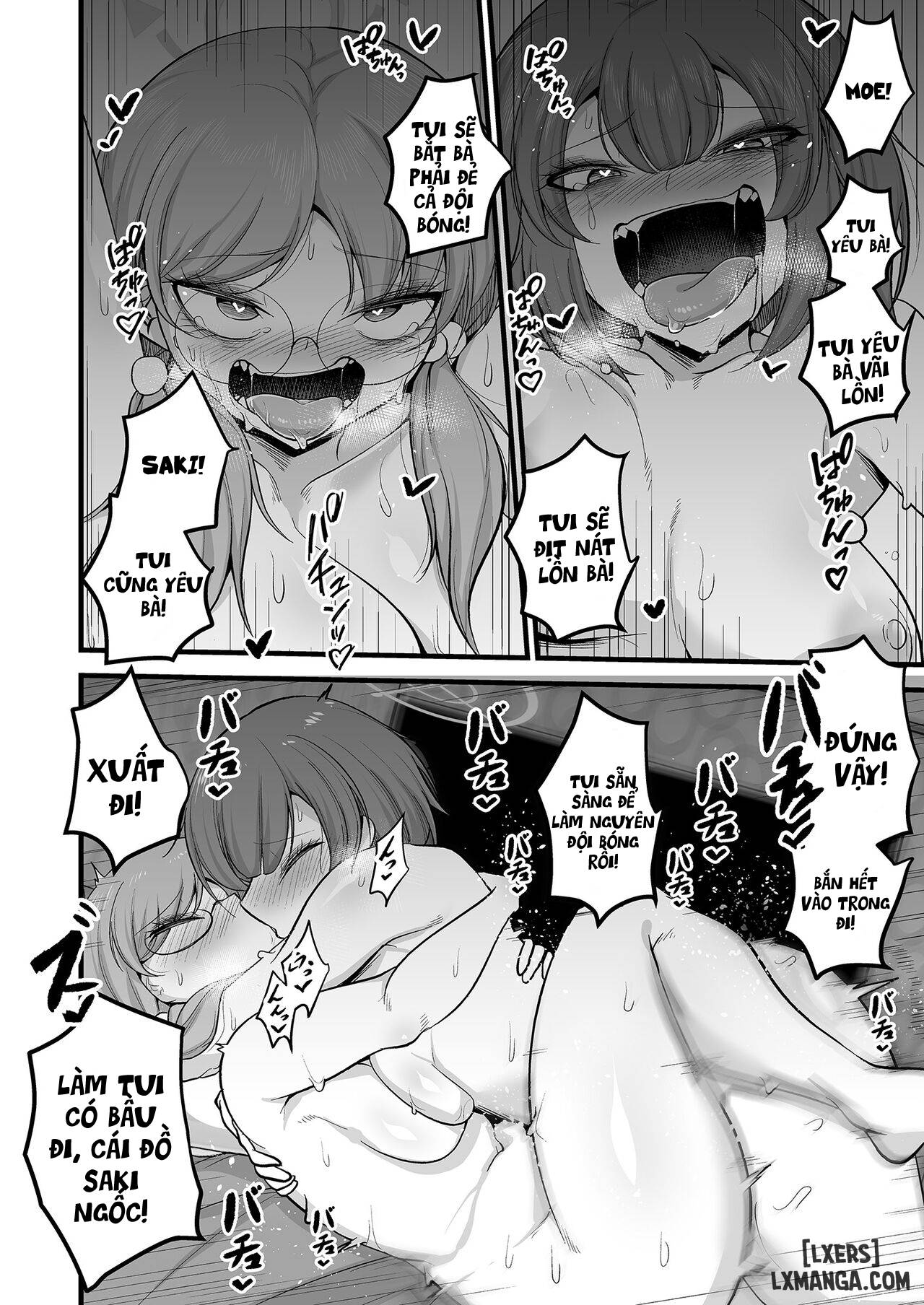 Chuyện tình kì lạ giữa Moe và Saki! (như chó với mèo!) - Trang 18