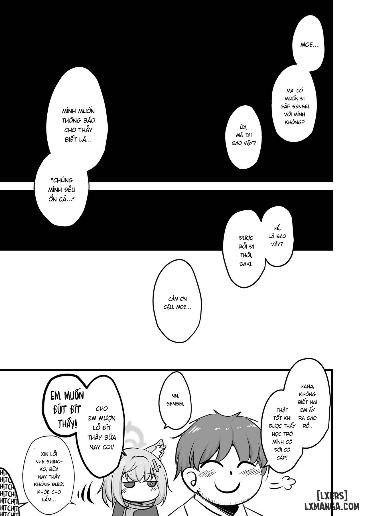 Chuyện tình kì lạ giữa Moe và Saki! (như chó với mèo!) - Trang 21