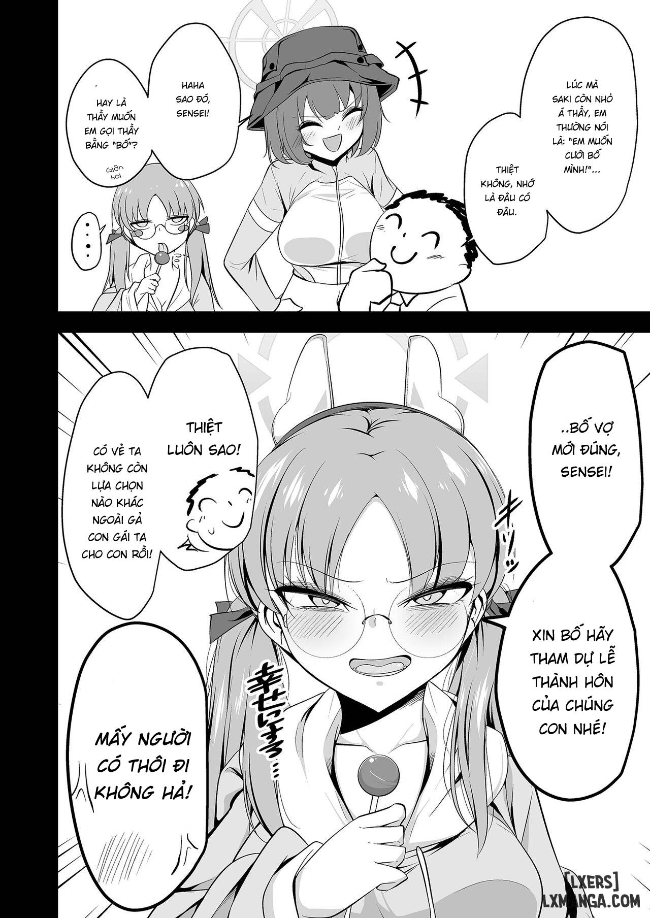 Chuyện tình kì lạ giữa Moe và Saki! (như chó với mèo!) - Trang 22