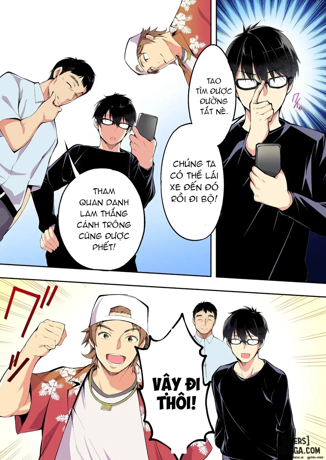 Panpan Travelers Hakata Shuudan Rape Ryokou - FULL TRUYỆN MÀU - Trang 1