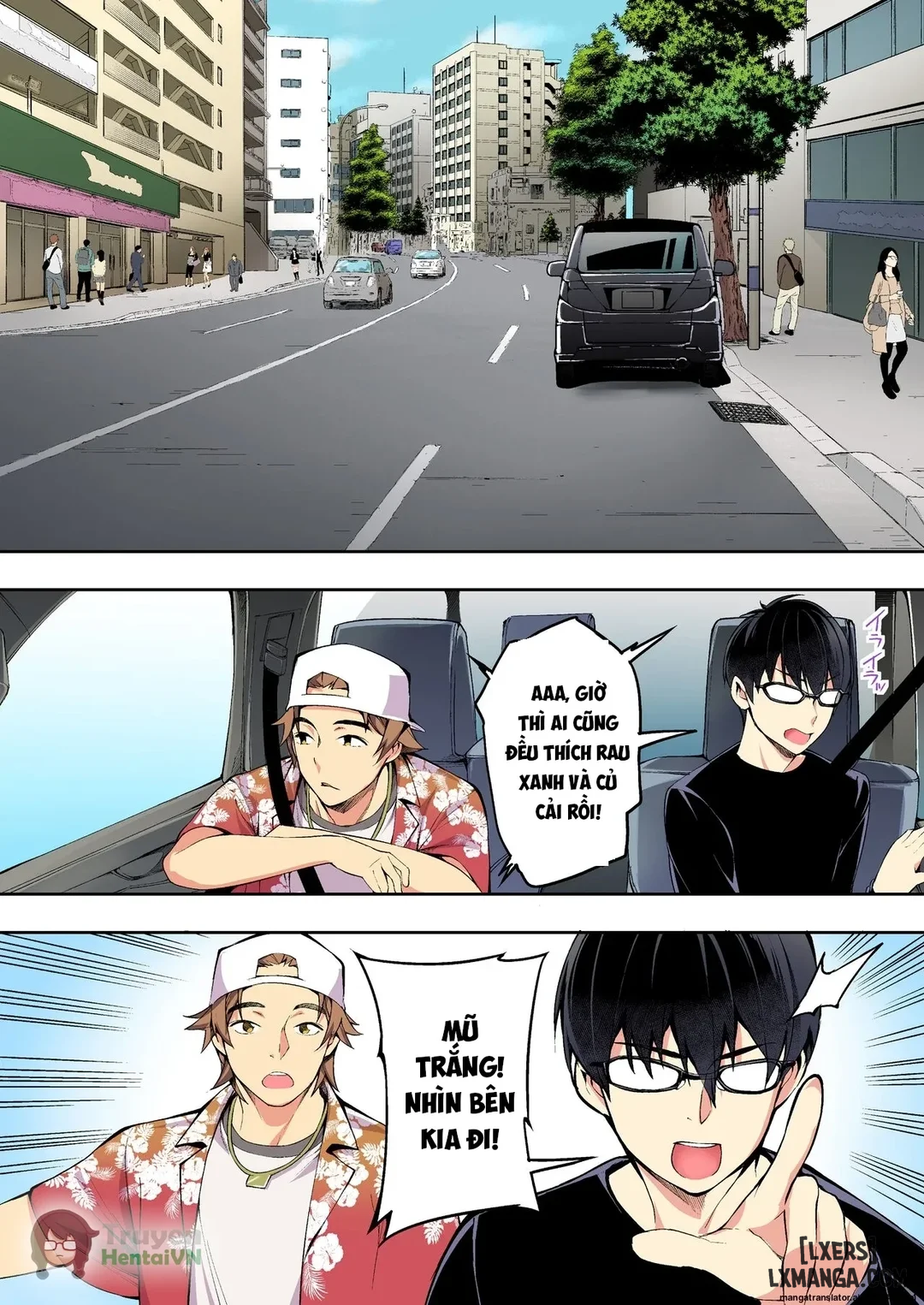 Panpan Travelers Hakata Shuudan Rape Ryokou - FULL TRUYỆN MÀU - Trang 4