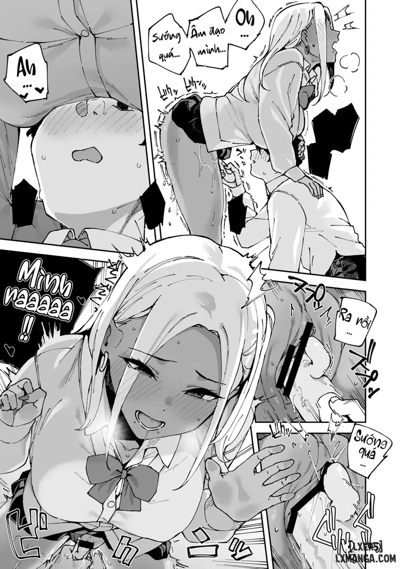 Kurasu no Kuro Gyaru to Sefure ni Natta hanashi - Trang 14