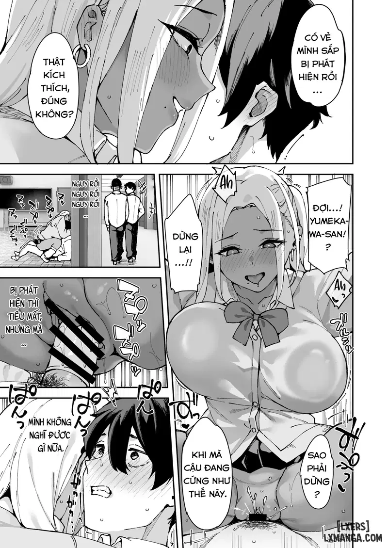 Kurasu no Kuro Gyaru to Sefure ni Natta hanashi - Trang 18