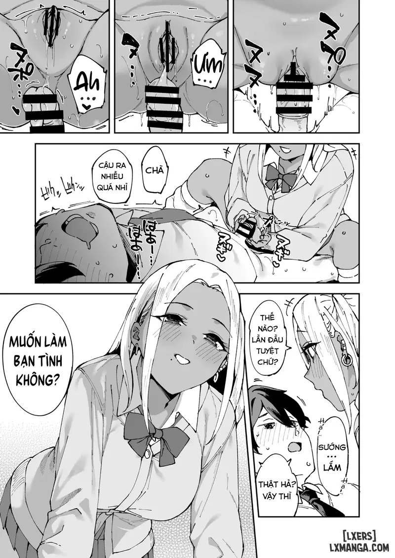 Kurasu no Kuro Gyaru to Sefure ni Natta hanashi - Trang 20