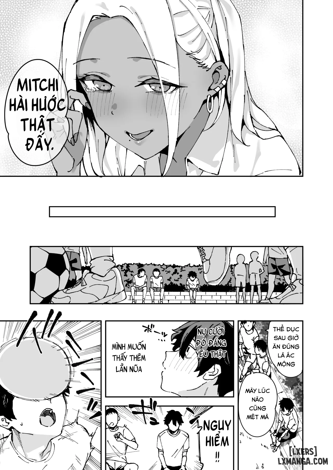 Kurasu no Kuro Gyaru to Sefure ni Natta hanashi - Trang 10