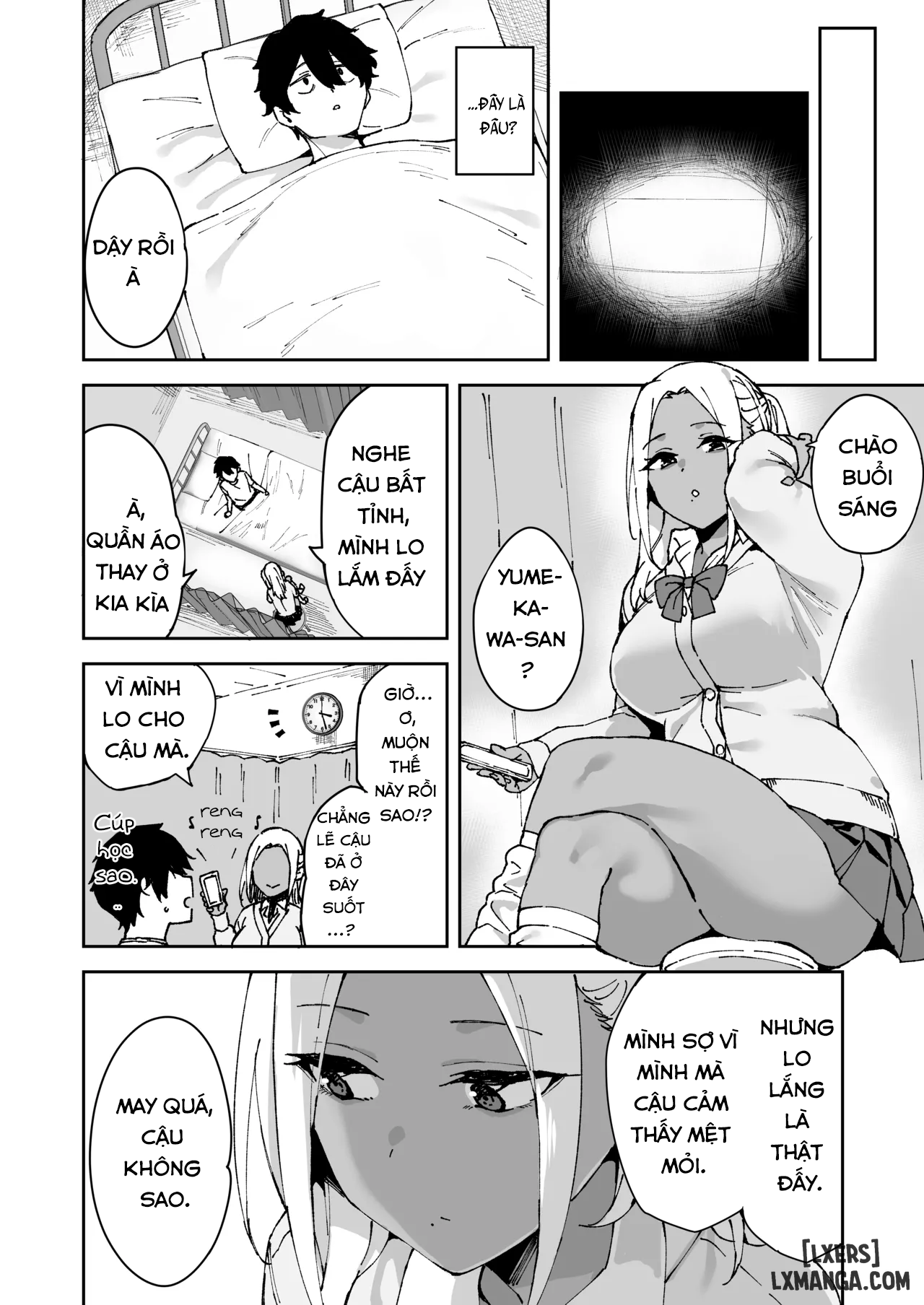 Kurasu no Kuro Gyaru to Sefure ni Natta hanashi - Trang 11