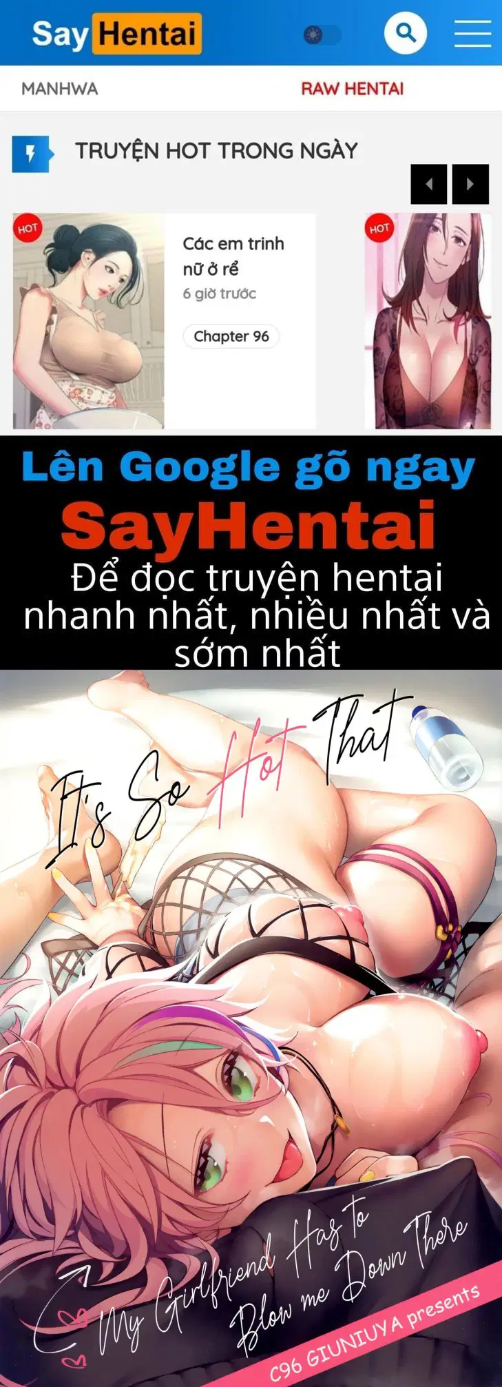 Thời tiết nóng bức khiến bạn gái tôi phải dùng miệng để làm mát cho tôi - Trang 1