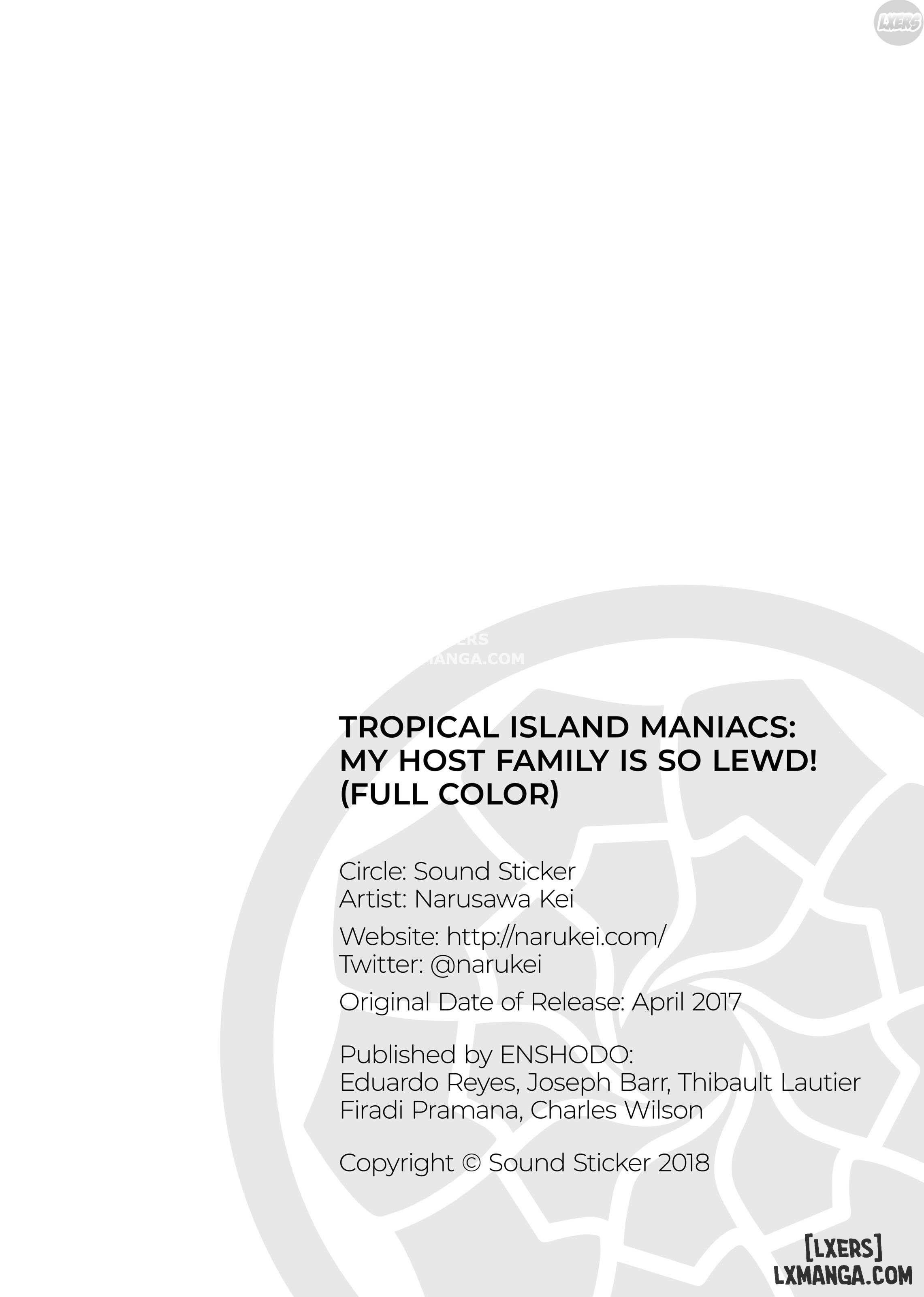 Tropical Island Maniacs Full Truyện Màu - Trang 29