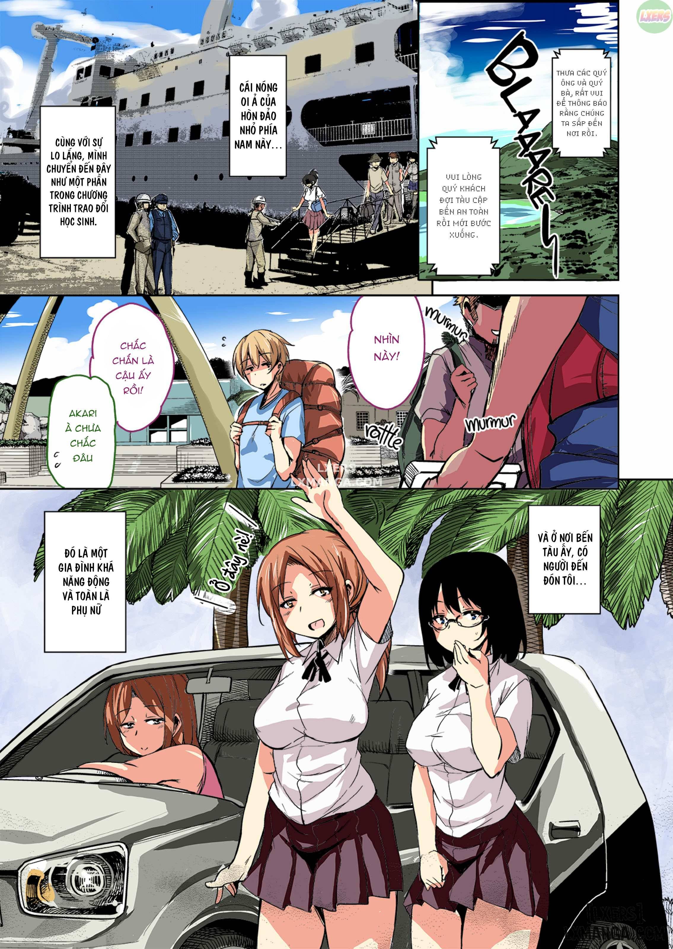 Tropical Island Maniacs Full Truyện Màu - Trang 4