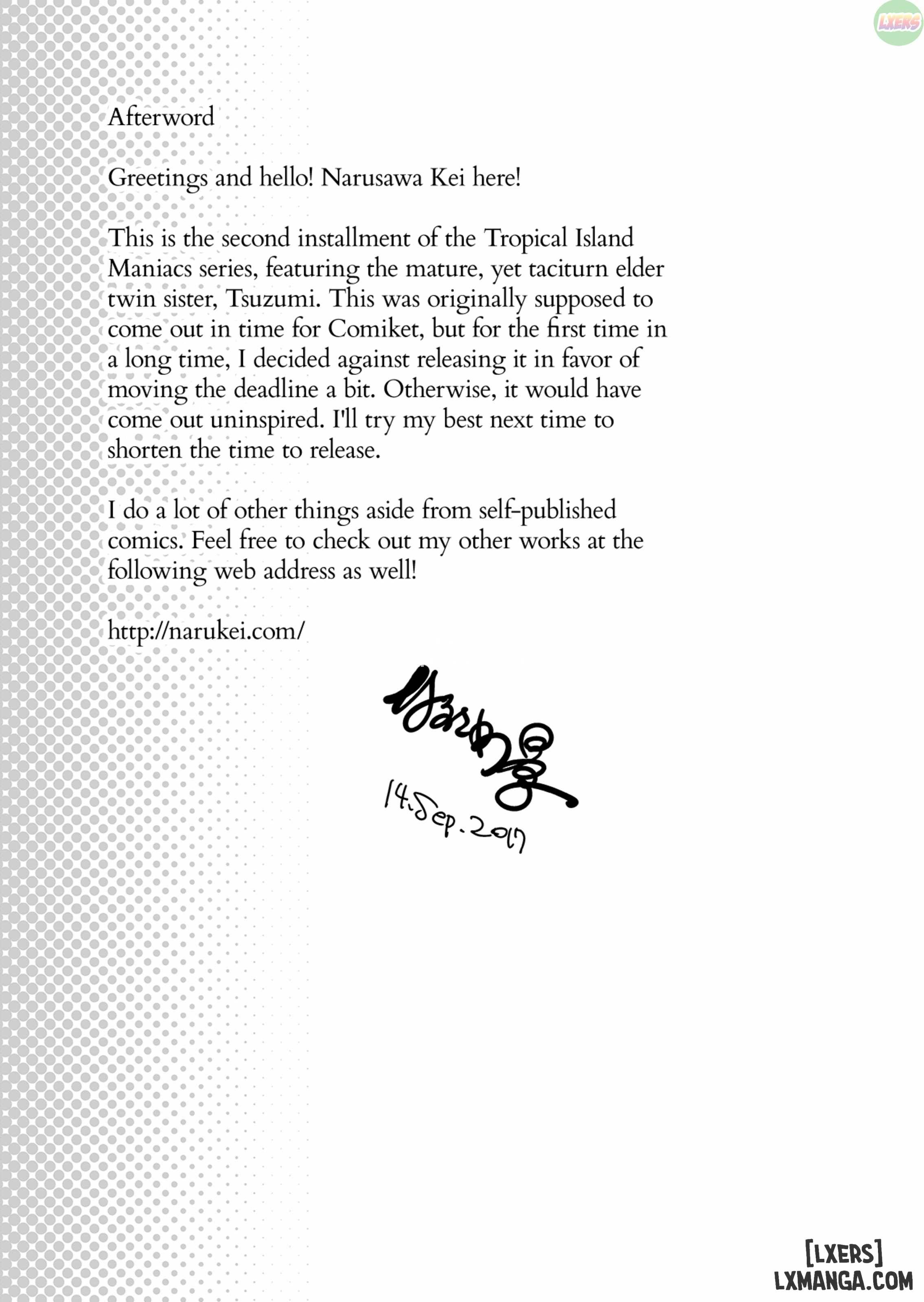 Tropical Island Maniacs Full Truyện Màu - Trang 28