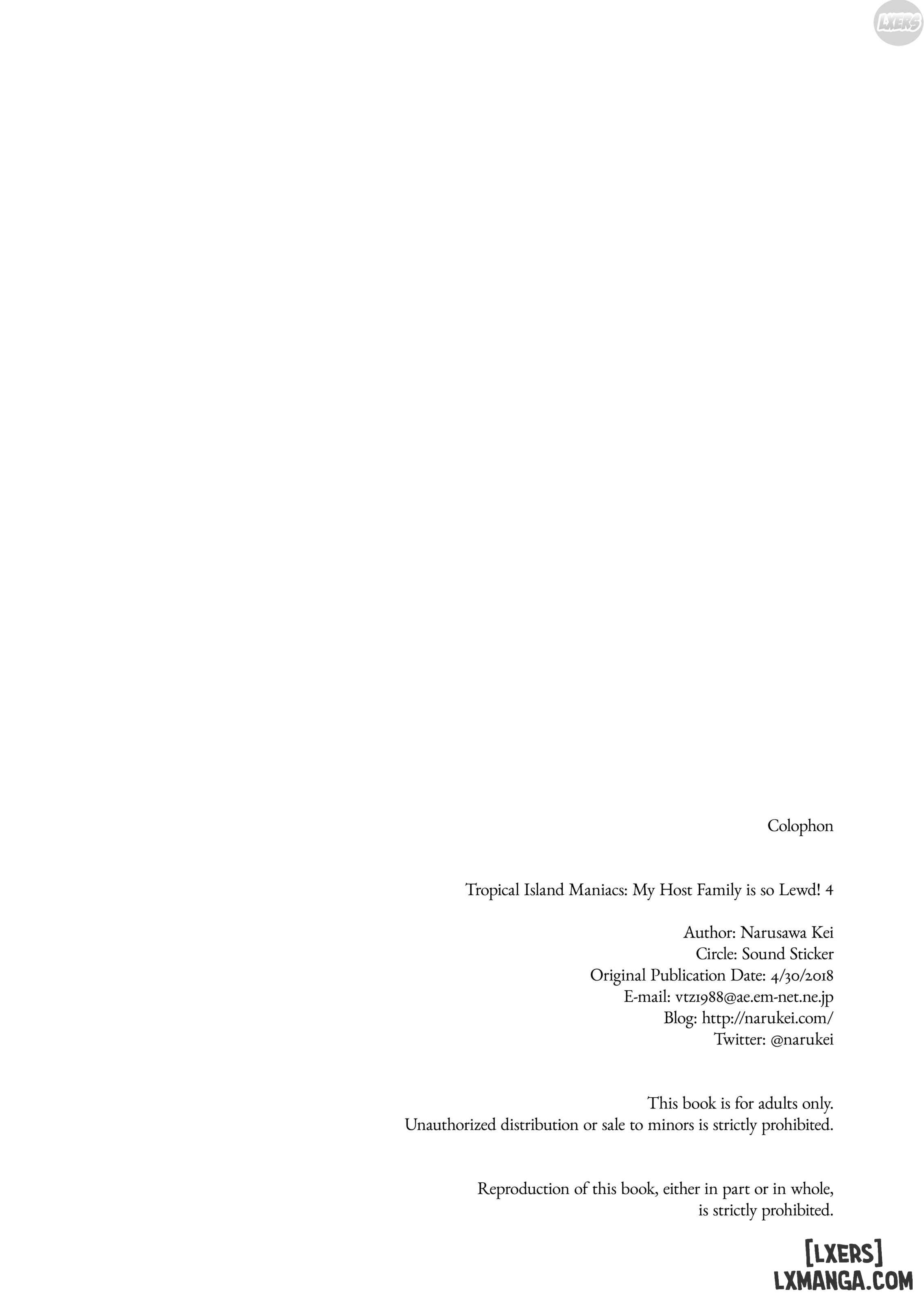 Tropical Island Maniacs Full Truyện Màu - Trang 33